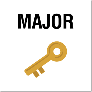 Major Key Posters and Art